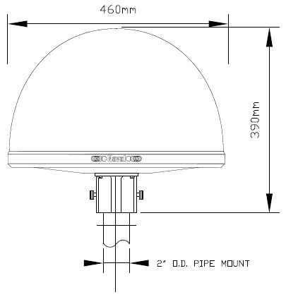 Naval PR-422 Dimension