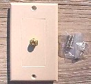 WO-1F TV Antenna Wall outlet